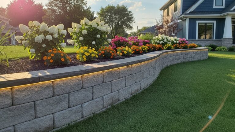 Elevating Curb Appeal: The Rise of Stylish Retaining Walls in Fort Wayne